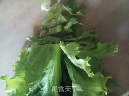 Make Salad and weed step 5