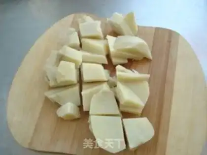 Make Milky corn soup step 2