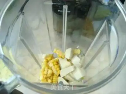 Make Milky corn soup step 3