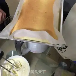 Make Cake roll step 2