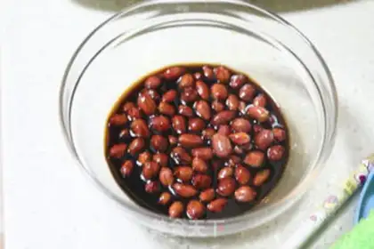 Make Old vinegar peanut butter step 2