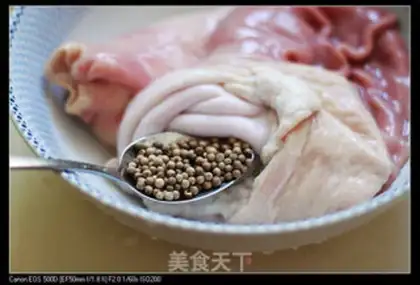 Make Pepper and pickles step 1