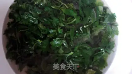 Make Celery leaves step 2