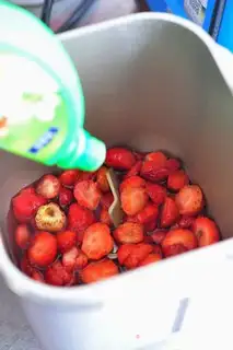 Make Pellet strawberry sauce step 3