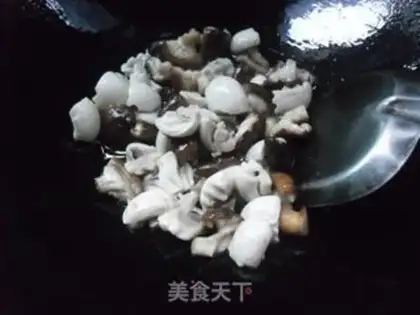 Make Chestnut burning mushrooms step 5