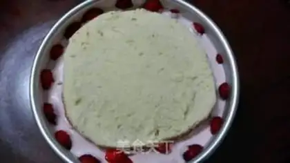 Make Strawberry cheese mousse step 10