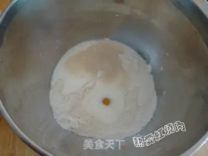 Make Salad bean steak bag step 1
