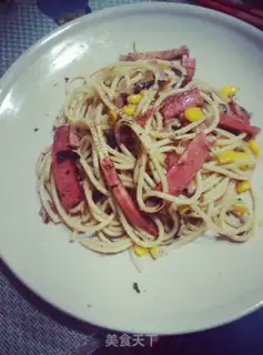 Make Scrambled pasta for olives step 9