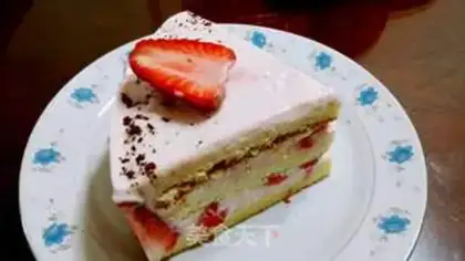 Make Strawberry cheese mousse step 14