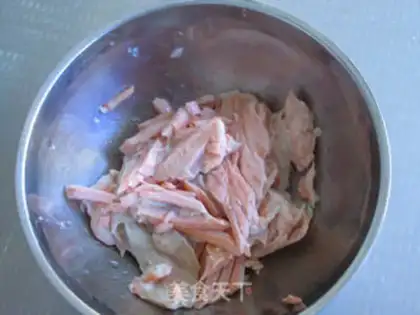 Make A salmon bag sandwich step 2