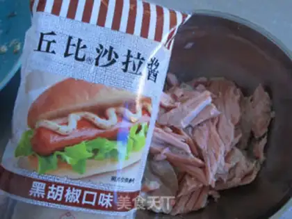 Make A salmon bag sandwich step 3
