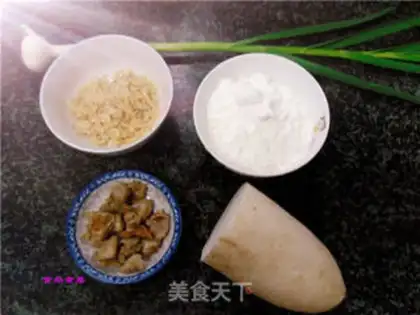 Make Shrimp radish pancakes step 0