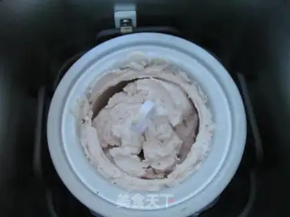 Make Strawberry ice cream step 9