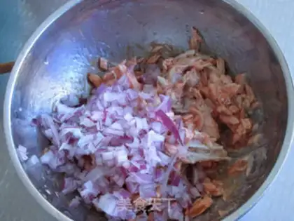 Make A salmon bag sandwich step 6