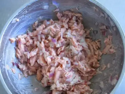 Make A salmon bag sandwich step 7