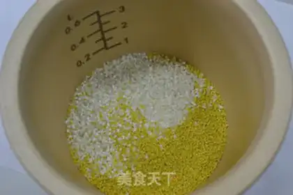 Make Little mirot porridge step 1