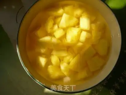 Make Gourd meat step 1