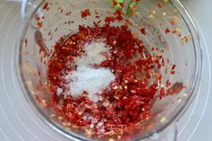 Make Homemade peppers step 4