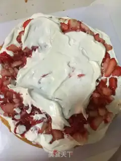 Make Swan birthday cake step 2