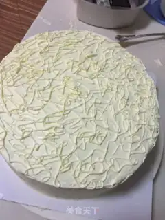 Make Swan birthday cake step 4