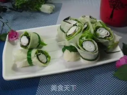 Make Crab stick. Seat salad step 7