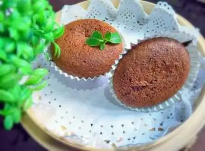 Make No egg-beater baked cake step 8