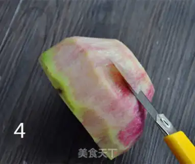 Make Sculpt radish step 3