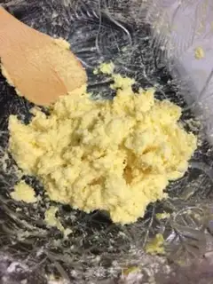Make Gold coconut ball step 8