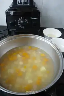 Make Potato pumpkin soup step 3