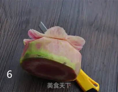 Make Sculpt radish step 5