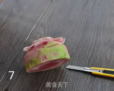 Make Sculpt radish step 6