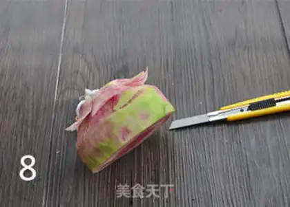 Make Sculpt radish step 7
