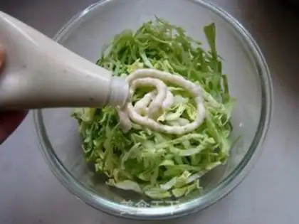 Make A cabbage sandwich step 3