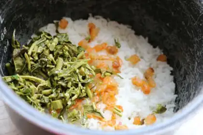 Make The fragrance rice step 4