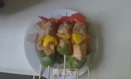 Make Five-coloured meat string step 10