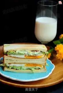 Make A cabbage sandwich step 8