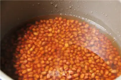 Make Rose bean sand step 1