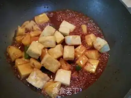 Make Pineapple, old tofu step 3