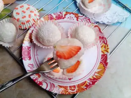 Make Strawberry rice step 7