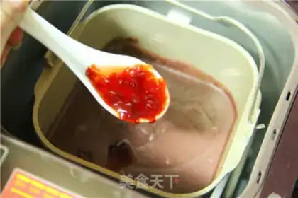 Make Rose bean sand step 6