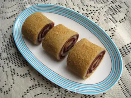 Make Donkey rolls step 12