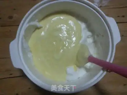 Make Blueberry yogurt cake step 7