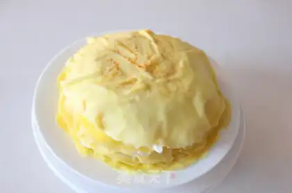 Make The durian cake step 12