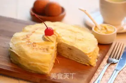Make The durian cake step 13