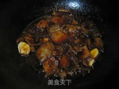 Make Garlic sprouts back to the pot step 5
