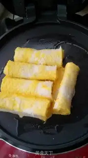 Make Banana omelet step 3