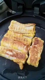 Make Banana omelet step 4