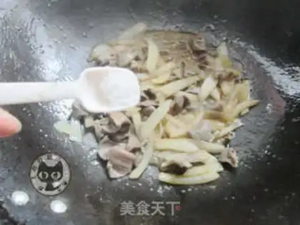 Make Onion pepper fried chicken step 5