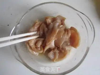 Make Pineapple chicken fried pasta step 1