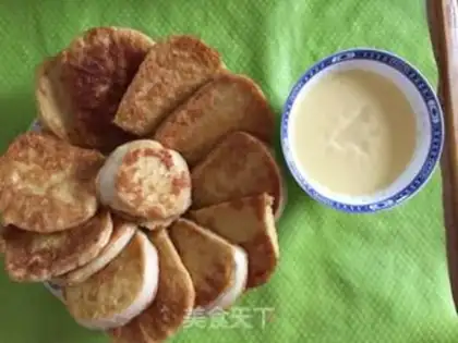 Make Fried bunhead step 2